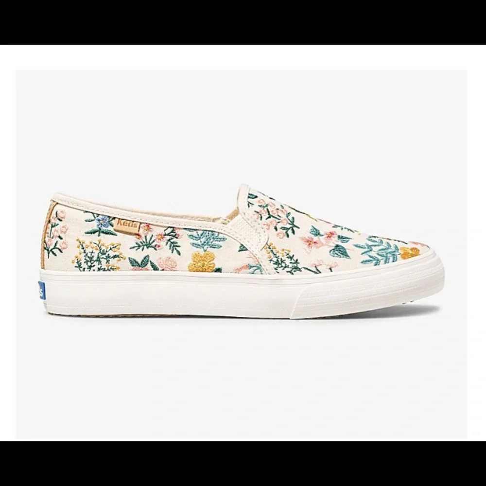 Keds Wildflower Embroidered Double Decker Slip-On